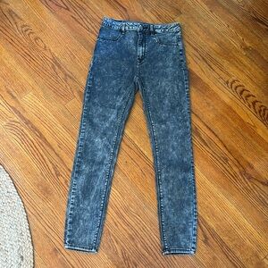 America Eagle sky high jegging jeans
